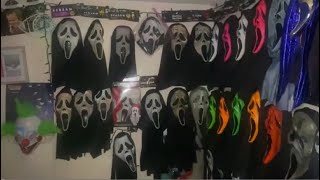 Scream mask collection [upl. by Stubbs]