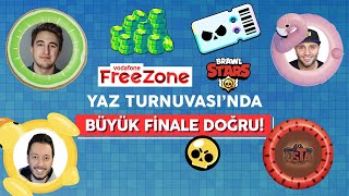 Vodafone FreeZone Brawl Stars Yaz Turnuvası Final  Brawl Pass Plus ve Elmas Hediyeli Canlı Yayın [upl. by Udele774]