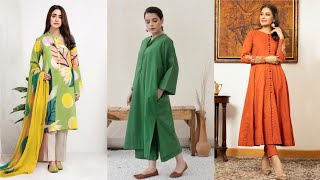 2024 latest pakistan casual dresses for girlNew dress design for summer amp winter 2024More fashion [upl. by Kcirdaed]