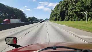 Truckers view starts in Copperhill tn to Atlanta ga 82024 [upl. by Hijoung]