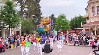 Disneyland Paris PrePride Pride Parade 2023 Main Street USA [upl. by Linis760]