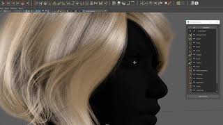 Bob Haircut Turntable  Ornatrix for Maya [upl. by Pliner]