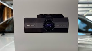 Vantrue N2S Dash Cam Unboxing and Setup [upl. by Bonaparte]