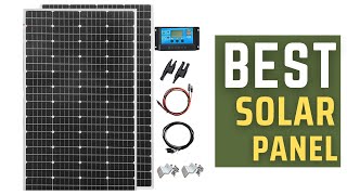 Best Solar Panel  200W Glass Rigid Solar Panel Review in 2024 [upl. by Aloisius]