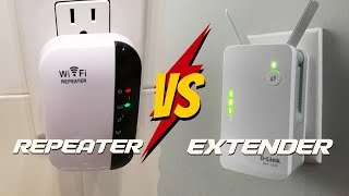 Wifi Repeater VS Extender  Differences and Comparisons [upl. by Linoel]