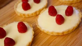 White Chocolate Tarts  Cooked by Julie  Episode 154 [upl. by Aniluap]