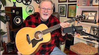 Big Guy Little Guitar  Taylor GS Mini Guitar Review [upl. by Urissa362]