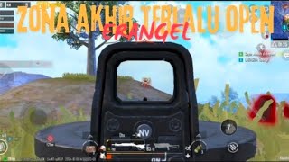 PUBG MOBILE  DETIKDETIK ZONA AKHIR DI TEMPAT TERBUKA MAP ERANGEL [upl. by Ennairol]