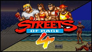 Streets Of Rage 4  Stage 4 quotGhost Fairquot  quotDown The Beatchquot Streets Of Rage 2 Remix [upl. by Morganne]