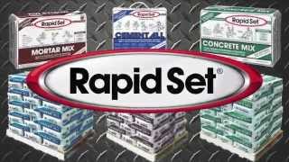 CTS Rapid Set The Home Depot [upl. by Amzu895]