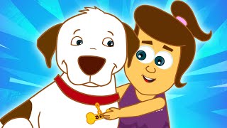 Kids Songs  My Dog Ben  Animals For Kids  HooplaKidz [upl. by Saidee]