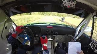 Rally Vetlanda 2024 ss5 Tommy Johansson Oscar Almqvist A2wd [upl. by Goeselt]