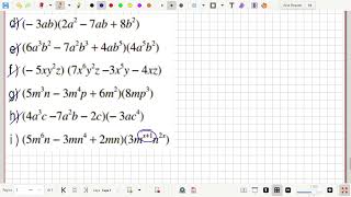 03 Multiplicacion monomio polinomio [upl. by Pride]