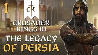 Rise of Rostam  CK3 Legacy of Persia  Part 1 [upl. by Petulah]