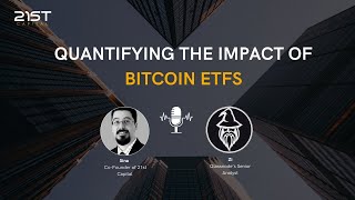 Quantifying the Impact of Bitcoin ETFs on the Market amp Comparison with Ethereum ETFs onchain [upl. by Nauqel]