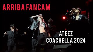 ATEEZ 에이티즈 ARRIBA fancam Coachella 2024 [upl. by Simonsen781]