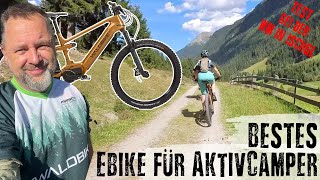 Das beste EBike für aktive Camper WALDBIKE Test bei der WM in Ischgl [upl. by Terbecki444]