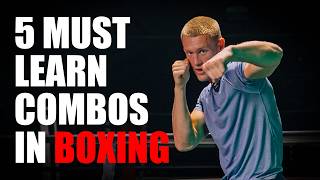 5 Combos Every Beginner Boxer NEEDS to learn with or without a heavy bag [upl. by Nytsud]