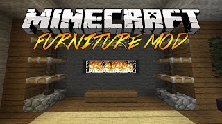 Minecraft Furniture Mod  Mod ShowcaseMod Review So Sick [upl. by Nahgaem120]