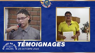 Témoignages – 7 novembre 2024  ÉDMJCI [upl. by Ihtac]