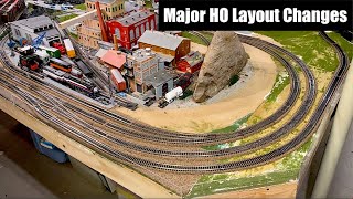 New HO Scale Layout Upgrades  Extra Trackage for my Trains [upl. by Emoreg]