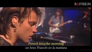 Bon Jovi  Bed Of Roses Sub Español  Lyrics [upl. by Wade]