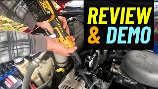 Dewalt 20v Max Xr Ratchet Cordless Tool REVIEW amp DEMO [upl. by Derag587]