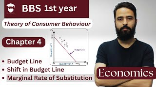 Marginal rate of Substitution MRS  Budget Line and Shift  BBS 1st year Economics Chapter 4 [upl. by Terr]