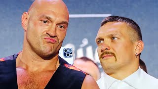 Fury vs Usyk • SHORTEST PRESS CONFERENCE EVER • Trade SIMPLE Messages [upl. by Enileoj460]