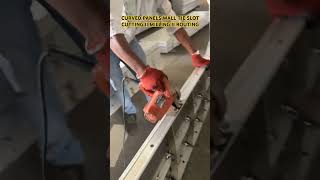 WALL TIE SOLT CUTTING II MILLING PROCESS II ROUTING PROCESS II MIVAN FORMWORK [upl. by Eenyaj]