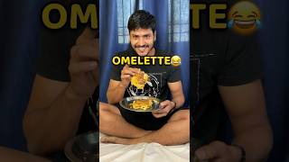 Bread Omelette sahi bana na  😂 shorts vlog minivlog recipe [upl. by Studnia]