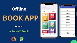 Create Book App in Android Studio  Book App tutorial in Android  Make Book App in Android Studio [upl. by Emlyn]