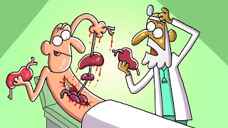 Cartoon Box Top 10 Surgeries  The BEST of Carton Box  Hilarious Surgery Compilation [upl. by Carolin]