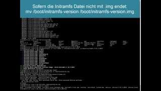 Arch Linux  Kernel kompilieren und verwenden [upl. by Analahs]