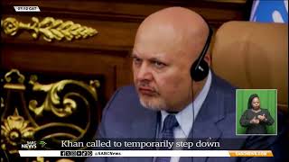 ICCs chief prosecutor Karim Khan called to step down over alleged sexual misconduct [upl. by Kobe]