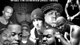 Dr Dre BIG Xzibit 2PacWhat The Difference Nick T remix [upl. by Aklog]