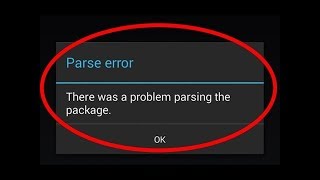 How to fix parse error there is a problem parsing the package [upl. by Adnawad]