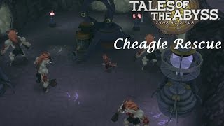 Lets Play Tales of the Abyss 66 Cheagle Rescue [upl. by Nonnahsal]