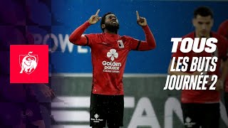 TOUS LES BUTS JOURNEE 2 ⚽🔥 Moments forts de la Jupiler Pro League 2324 [upl. by Nitniuq]