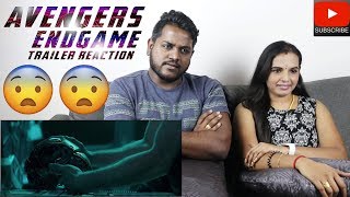 Marvel Studios AVENGERS ENDGAME Trailer Reaction  Malaysian Indian Couple  Tamil [upl. by Seebeck]