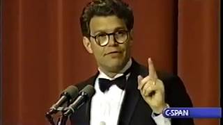 Comedian and Future Senator Al Franken With a Hilarious Performance at the 1996 WHCP [upl. by Ahsiekar356]