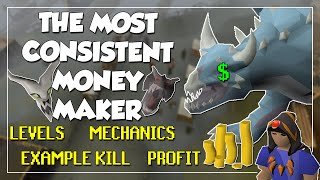 The BEST Solo Money Maker In OSRS  Ultimate Vorkath guide 2022 Melee  Range [upl. by Delcine186]