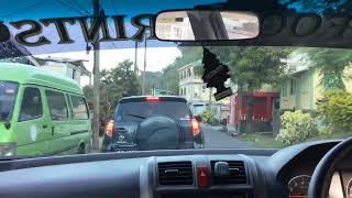 Driving from Loubiere to Roseau Dominica special [upl. by Yramesor]