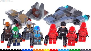 LEGO Star Wars Mandalorian amp Sith Trooper Battle packs reviewed 75266  75267 [upl. by Estella]