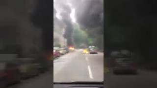 G20 Gipfel Krawalle in Hamburg 07072017  Hamburgs Straßen in Flammen [upl. by Terrej910]