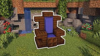 How to build a throne in Minecraft [upl. by Ellehcram323]