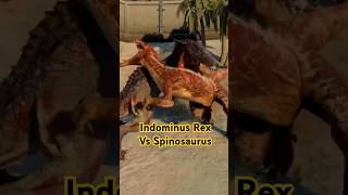 Spinosaurus vs Indominus Rex  3  Jurassic World Evolution 2 [upl. by Yelyr738]