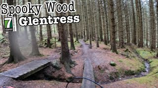 GLENTRESS SPOOKY WOOD DECENT TESTING SOME NEW JUMPS [upl. by Dlareg26]