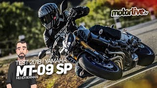 YAMAHA MT09 SP  TEST 2018 [upl. by Aramois490]