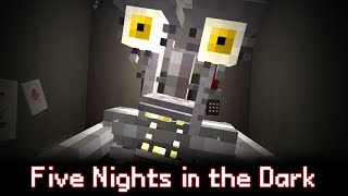 Five Nights In the Dark  A FNAF Game in Minecraft [upl. by Rowland584]